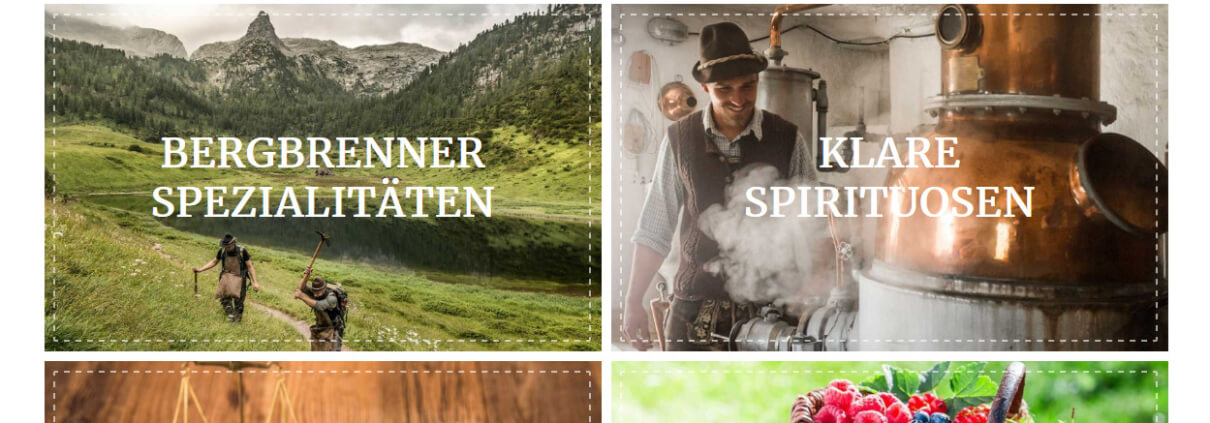 Shopsoftware CosmoShop Kunde Enzianbrennerei Grassl in Berchtesgaden