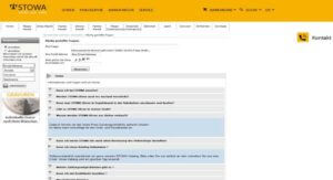 Unser Kunde STOWA nutzt die Shopsoftware CosmoShop