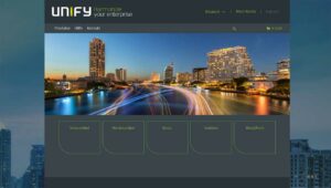 Unser Kunde UNIFY Merchandising nutzt die Shopsoftware CosmoShop