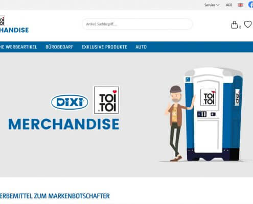 Toi Toi Dixi E-Commerce Shop