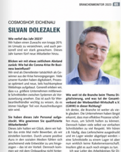 Cosmoshop mit einer Ausgabe in der WA Media