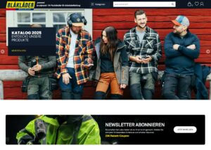 Shop mit Blakläder Import Schnittstelle. Shopsystem - Shopsoftware Agentur Anbieter