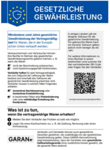 Garantie und Gewährleistung