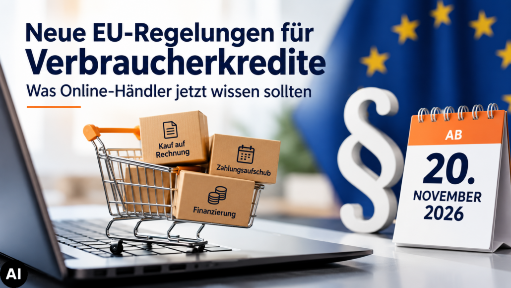 Verbraucherkreditrichtlinie 2026: Online-Händler prüft Zahlungsarten wie Rechnungskauf im CosmoShop-Onlineshop Verbraucherkreditrichtlinie 2026: Online-Händler prüft Zahlungsarten wie Rechnungskauf im CosmoShop-Onlineshop
